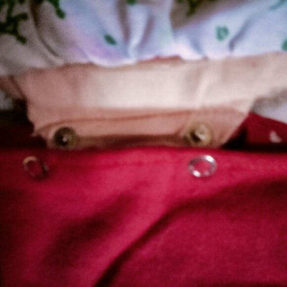 MR Mrs Claus Christmas Stockings Santa Claus Couple Large Plush head Handmade - Picture 16 of 16